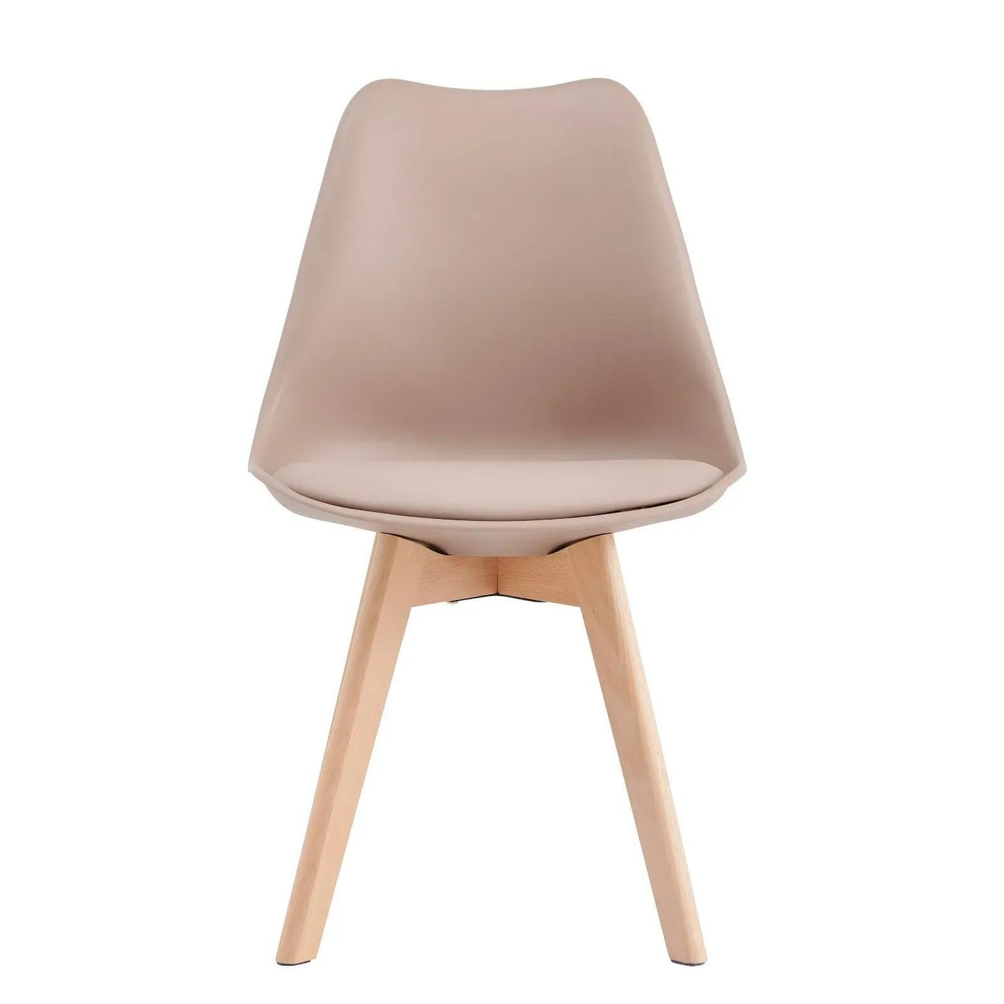 Set 4 Sedie Mod. Eva - Design Ergonomico, 7 Colorazioni, Per Interni/Esterni