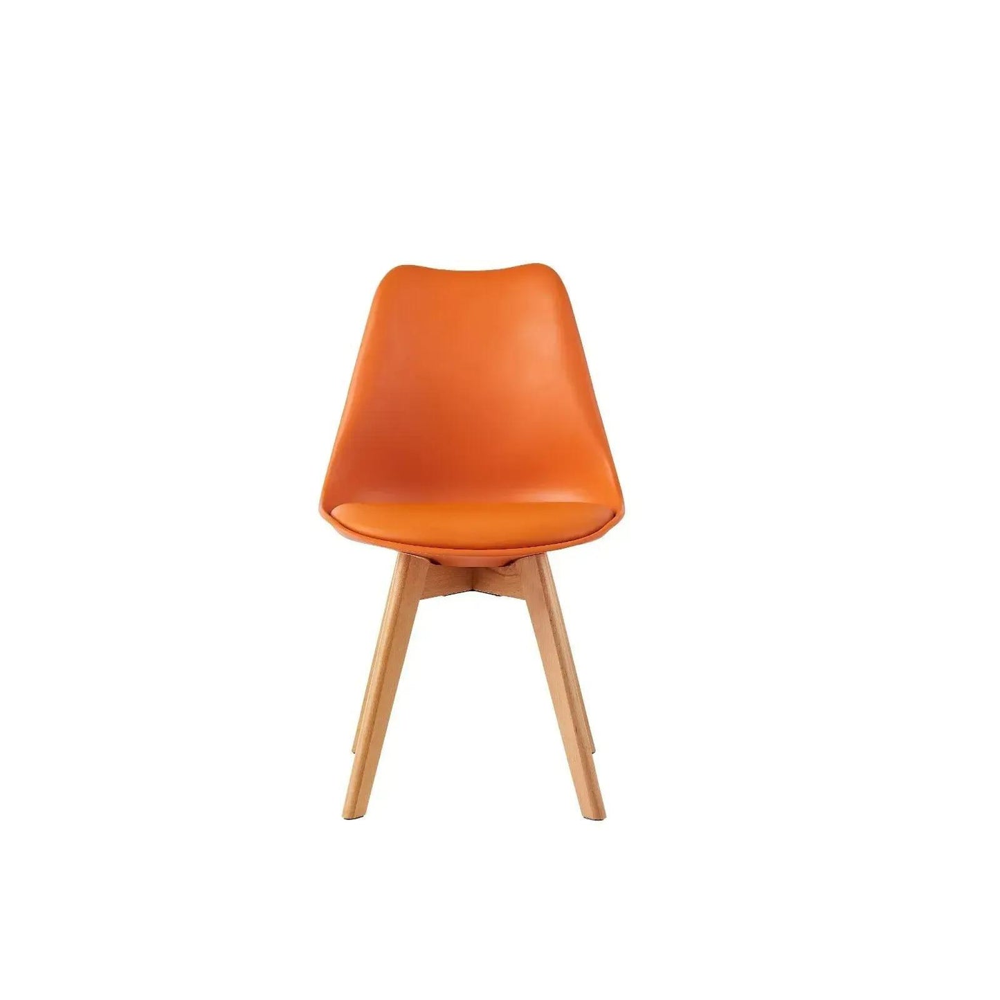 Set 4 Sedie Mod. Eva - Design Ergonomico, 7 Colorazioni, Per Interni/Esterni