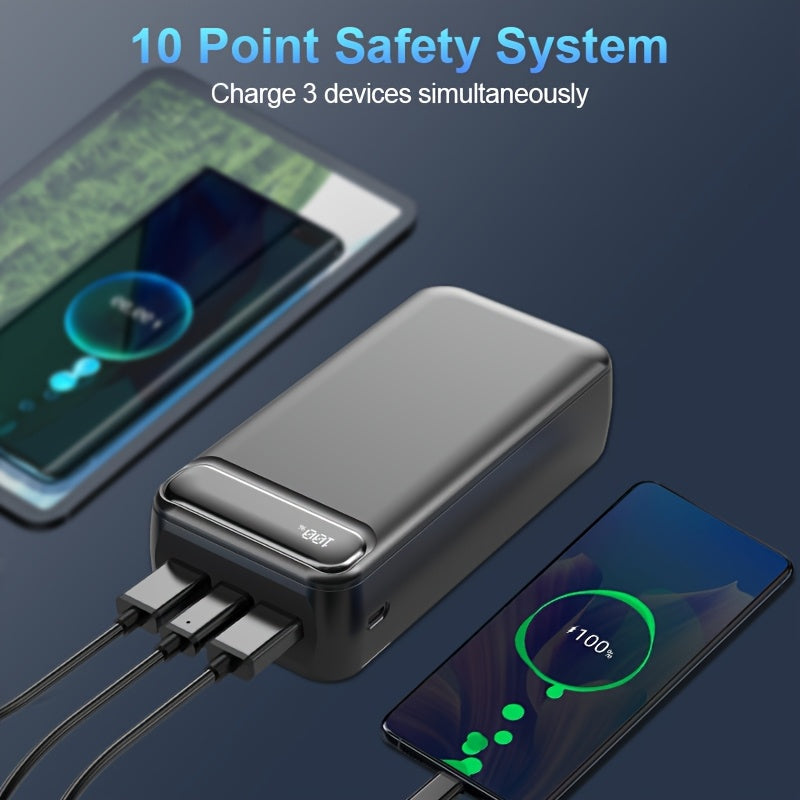 Power Bank 50.000mAh 🔋  Ricarica 22.5W Ultra Veloce ✅ Compatibile con iPhone 16/15- E tutti gli smartphone