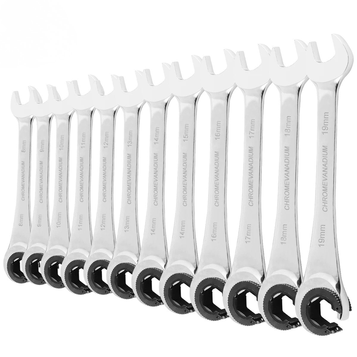 🔧 Chiave Combinata Rivoluzionaria 8-19mm!72 denti, testa fissa, doppia funzione!Scatto rapido, vanadio cromo, durata estrema.
Per meccanici e fai-da-te! 🛠️