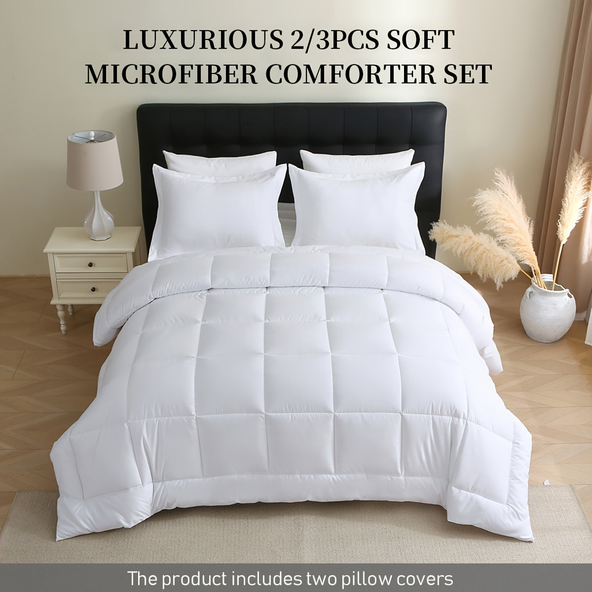Set Coperta + Federe 🛏️ | Peso Massimo, Morbidezza Ipersoft | 3 pezzi Completo