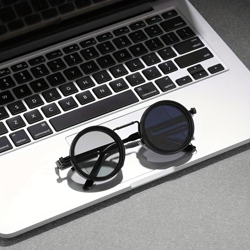 Occhiali Luce Regolabile - Lenti Alluminio/Magnesio - Per Feste & Eventi - Custodia Inclusa