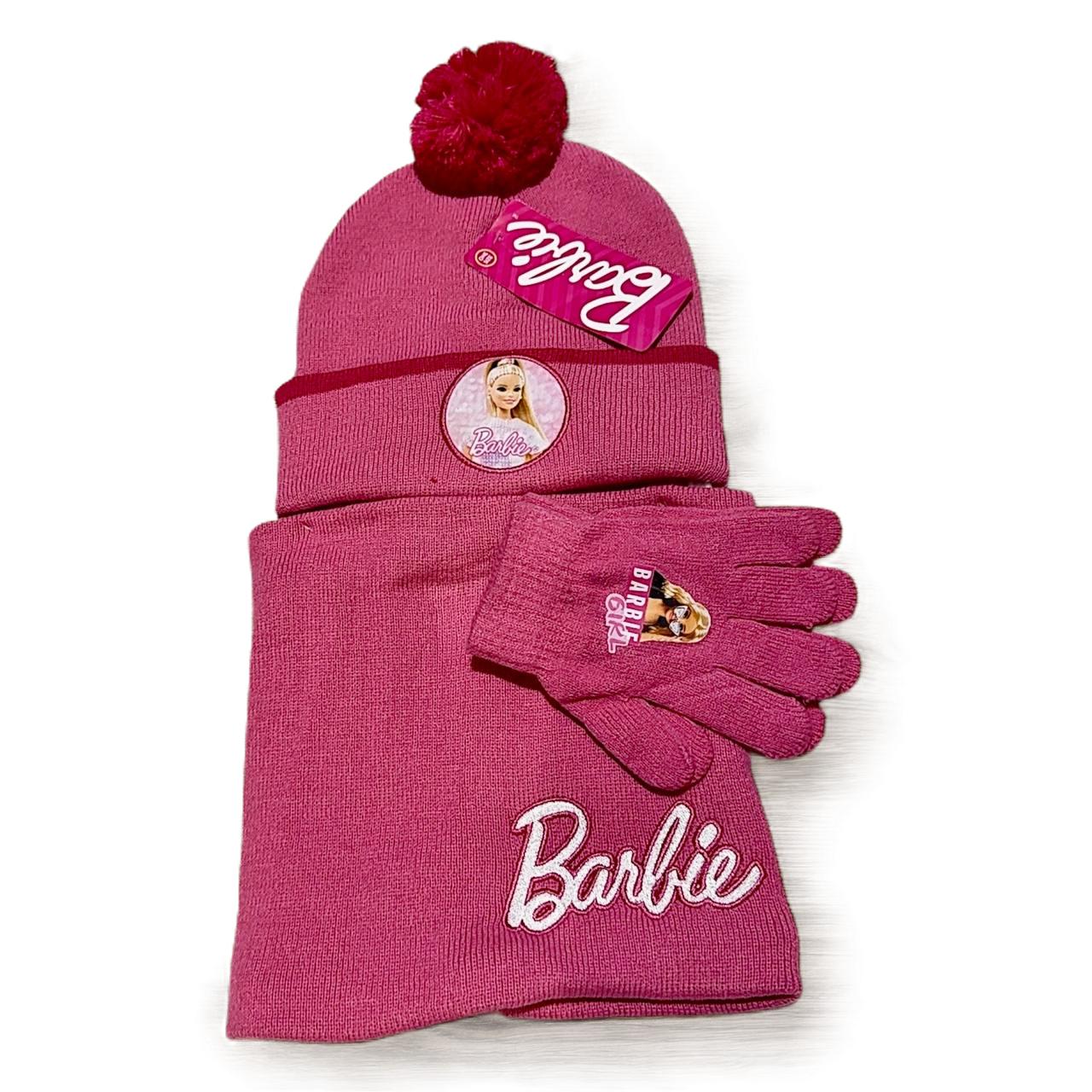 Set Cappello, Guanti e Scaldacollo per Bambini | Minnie, Topolino, Sonic, Stitch, Dragon Ball | Taglia Unica | Regalo Perfetto per Natale