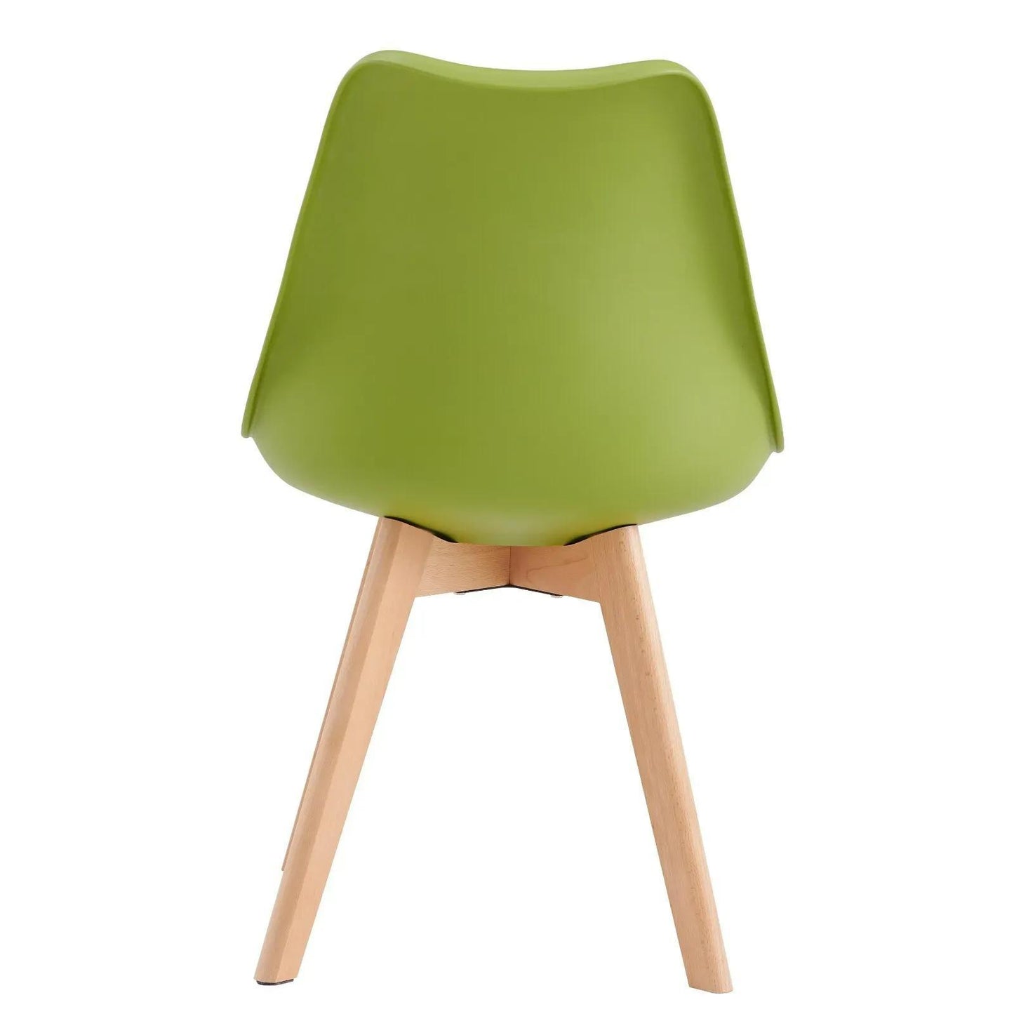 Set 4 Sedie Mod. Eva - Design Ergonomico, 7 Colorazioni, Per Interni/Esterni