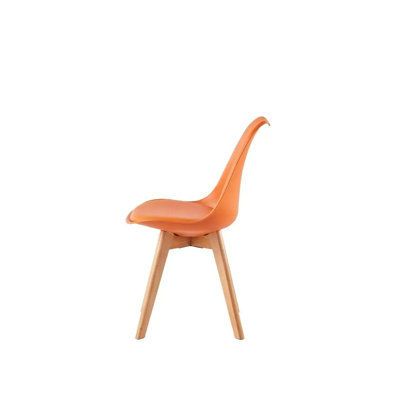 Set 4 Sedie Mod. Eva - Design Ergonomico, 7 Colorazioni, Per Interni/Esterni