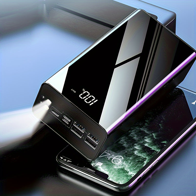 Power Bank 50.000mAh 🔋 | Display LED, Torcia & Emergenza | Regalo Perfetto