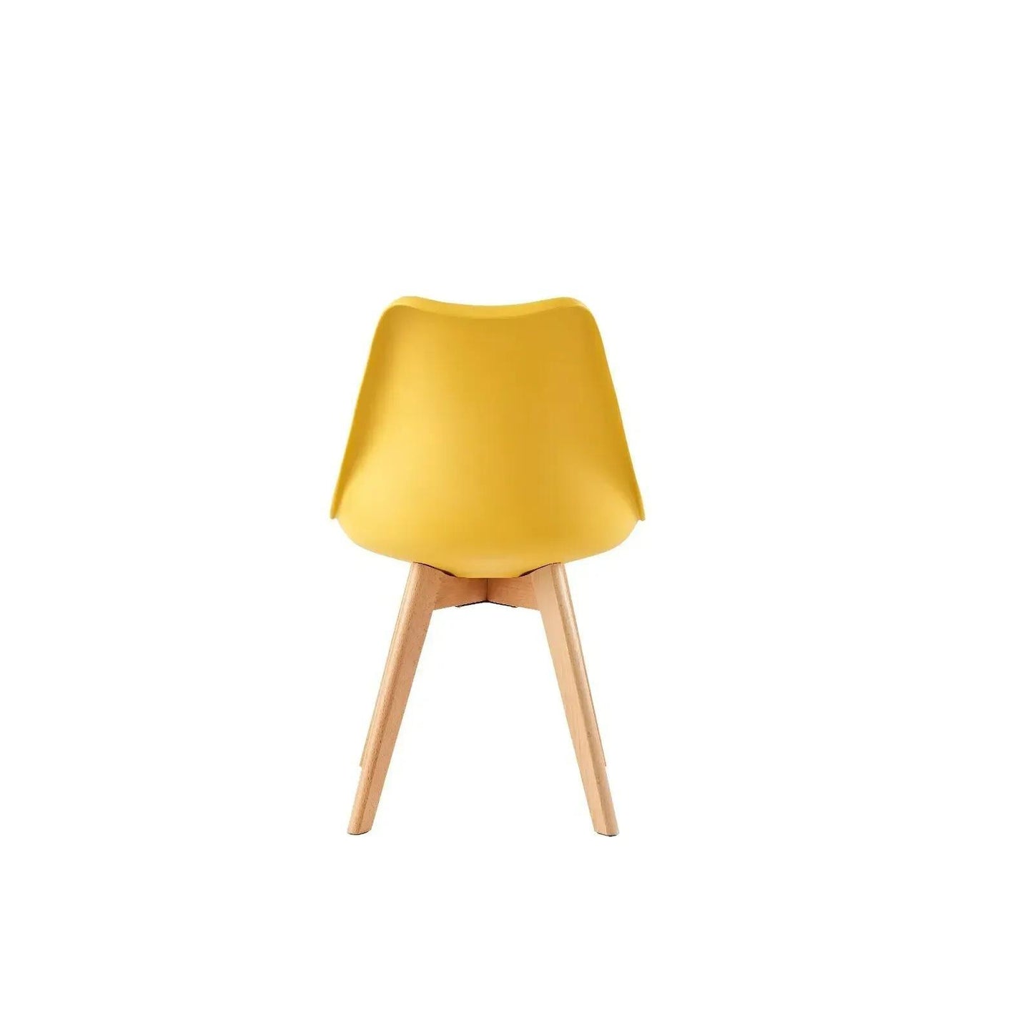 Set 4 Sedie Mod. Eva - Design Ergonomico, 7 Colorazioni, Per Interni/Esterni