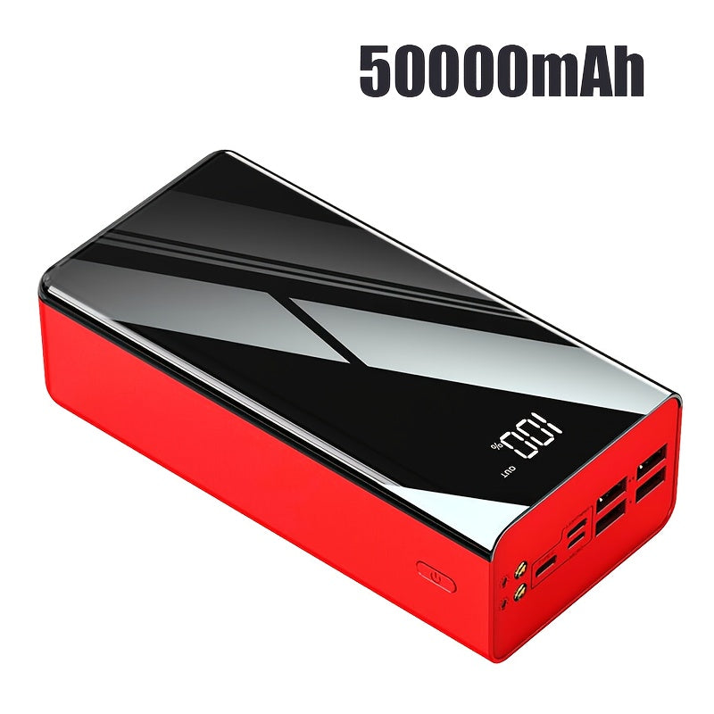 Power Bank 50.000mAh 🔋 | Display LED, Torcia & Emergenza | Regalo Perfetto
