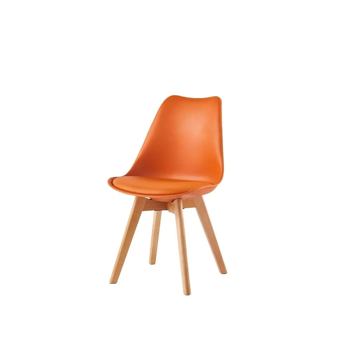 Set 4 Sedie Mod. Eva - Design Ergonomico, 7 Colorazioni, Per Interni/Esterni
