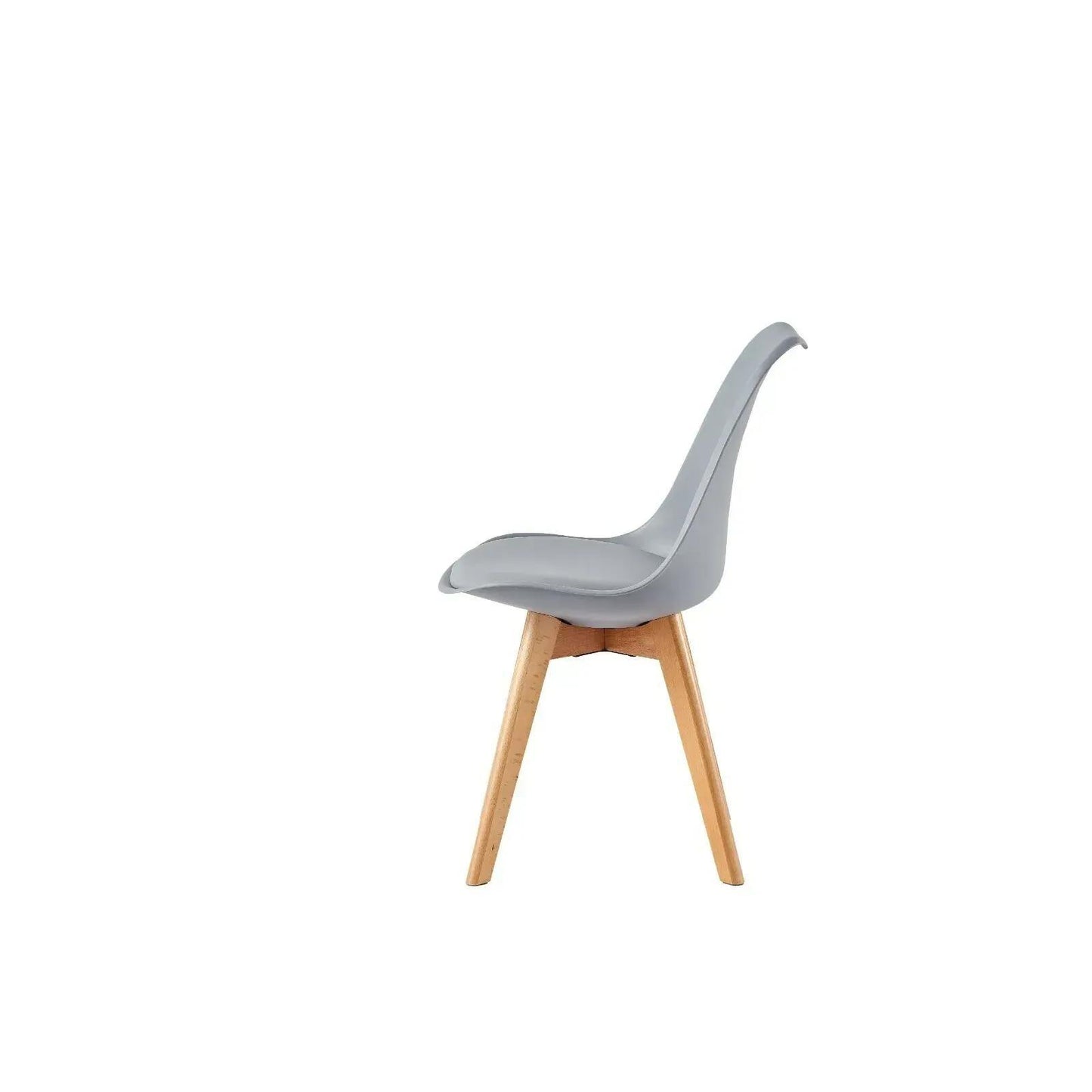 Set 4 Sedie Mod. Eva - Design Ergonomico, 7 Colorazioni, Per Interni/Esterni