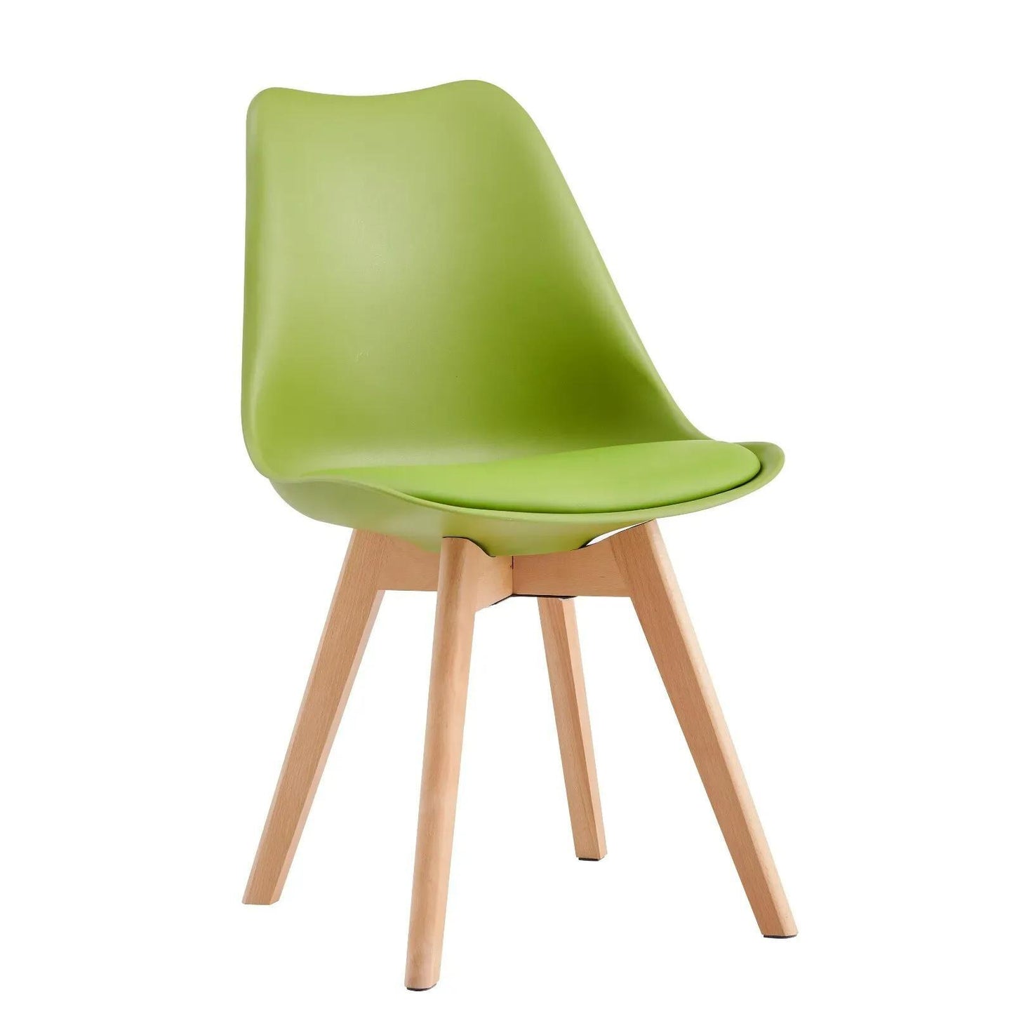 Set 4 Sedie Mod. Eva - Design Ergonomico, 7 Colorazioni, Per Interni/Esterni