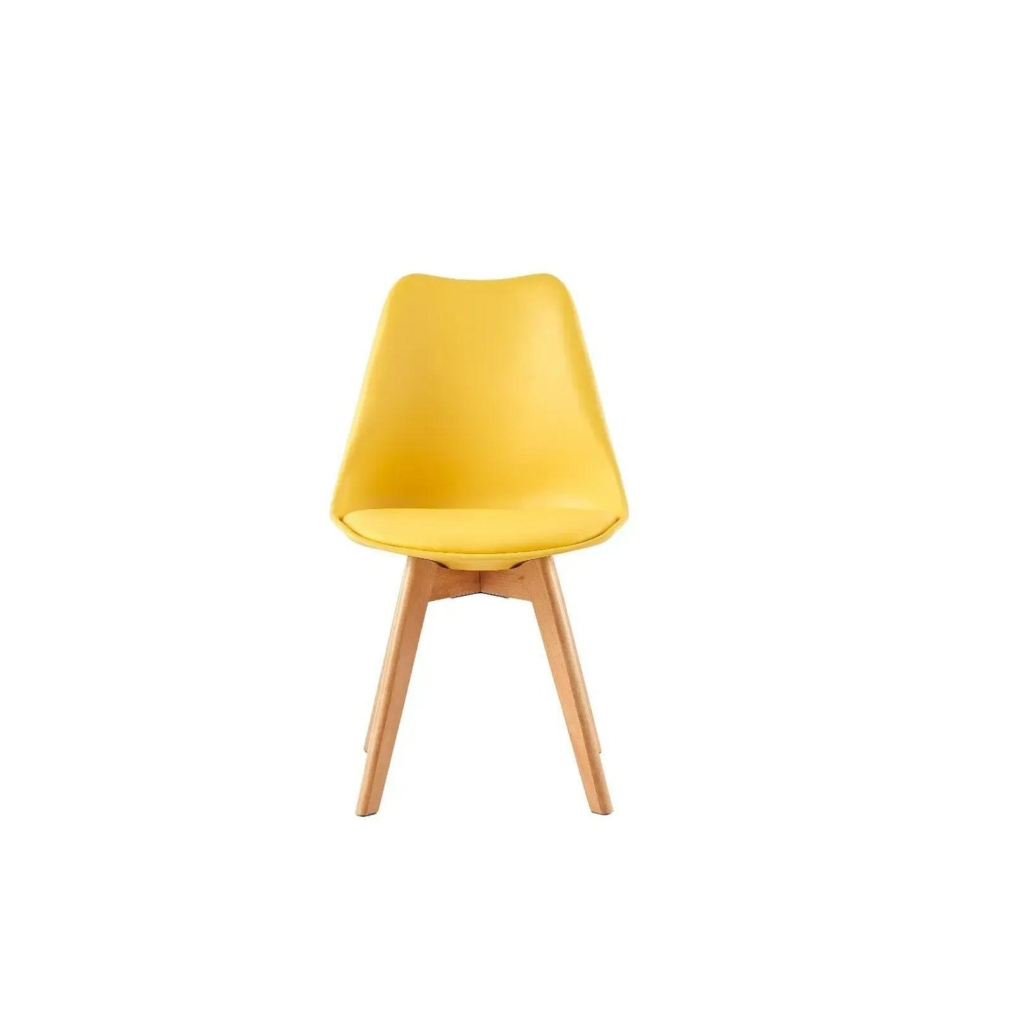 Set 4 Sedie Mod. Eva - Design Ergonomico, 7 Colorazioni, Per Interni/Esterni
