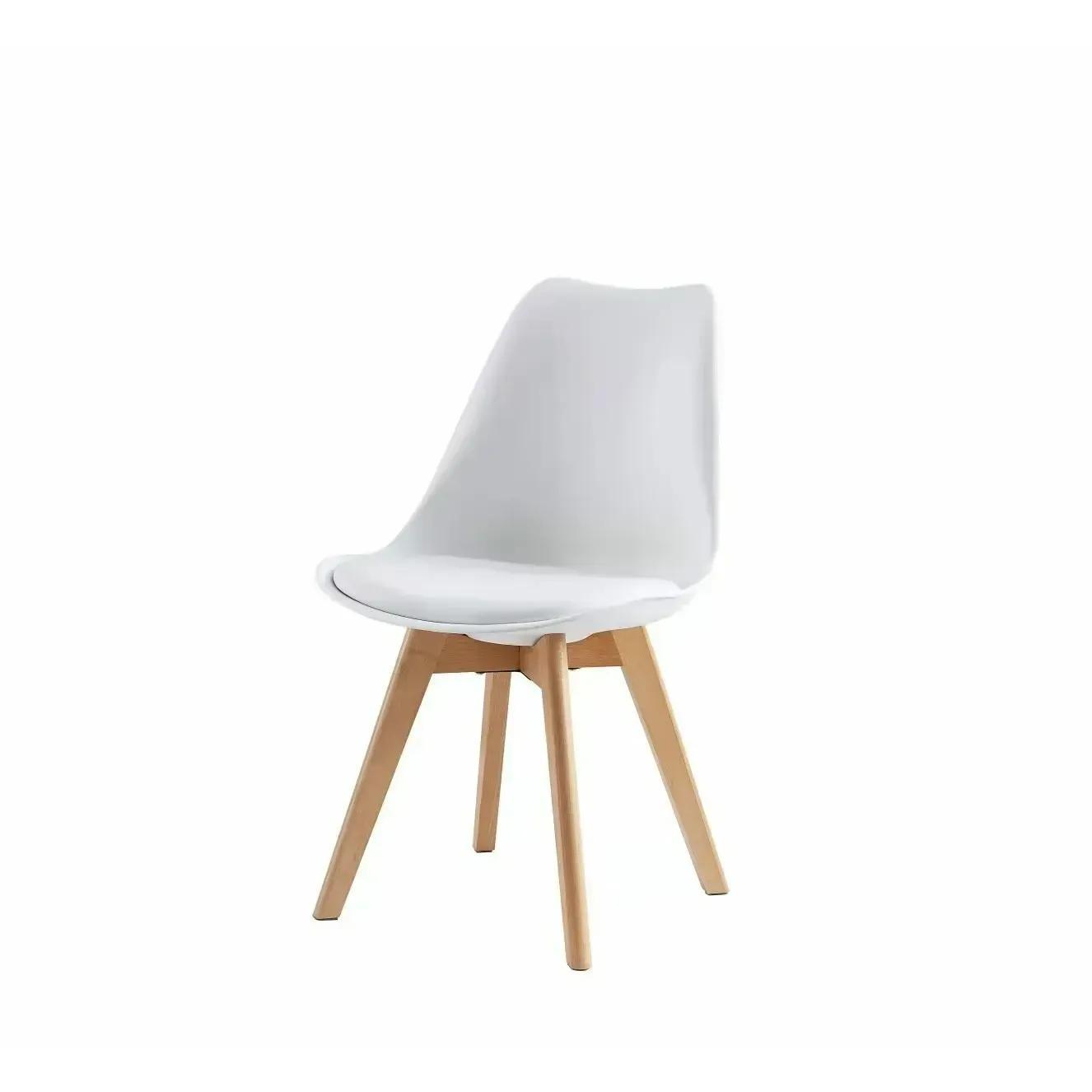 Set 4 Sedie Mod. Eva - Design Ergonomico, 7 Colorazioni, Per Interni/Esterni