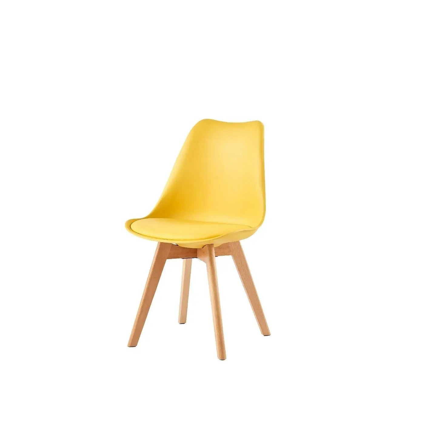 Set 4 Sedie Mod. Eva - Design Ergonomico, 7 Colorazioni, Per Interni/Esterni
