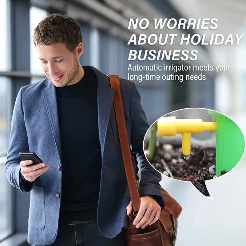 Kit 20 Irrigatori Automatici - Sistema Pigro per Piante da Esterno/Vacanze