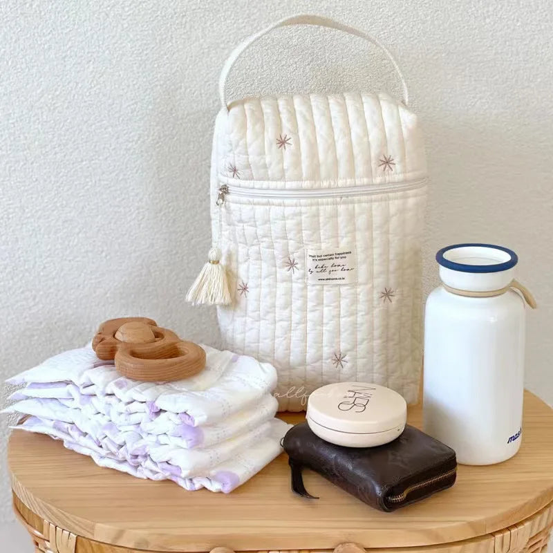 👶 Borsa Pannolini Trapuntata - Organizzata e Stilosa per Mamme!