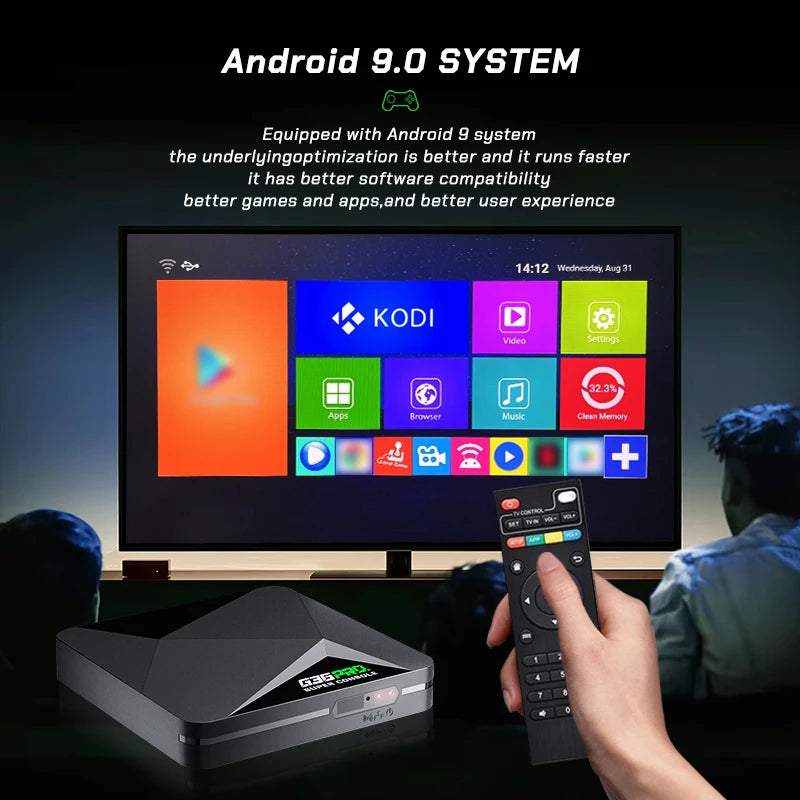 🎮 Super Console G36 Pro - 256GB, 120.000+ Giochi Retro, Emula PS1/PSP/MAME, Regalo Perfetto!