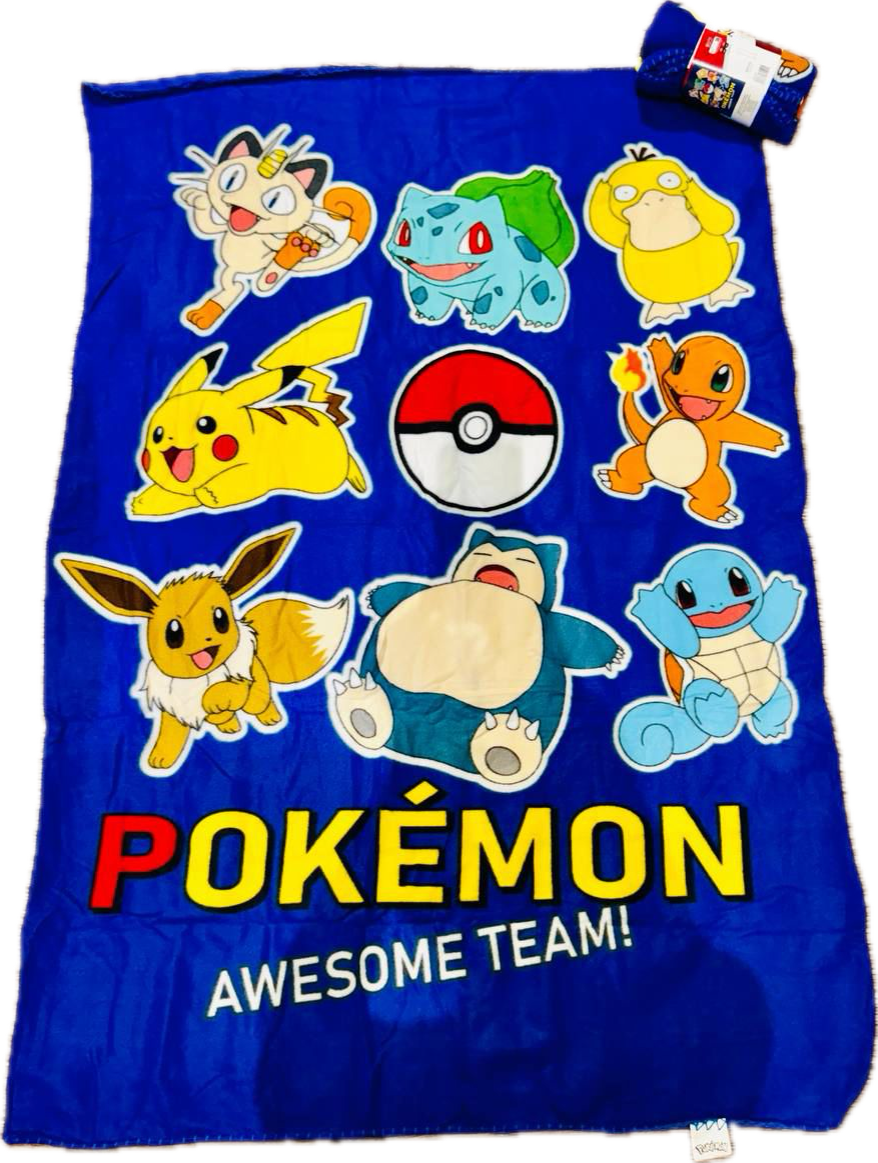 PLAID VARI PERSONAGGI DISPONIBILI REGALO NATALE PERFETTO