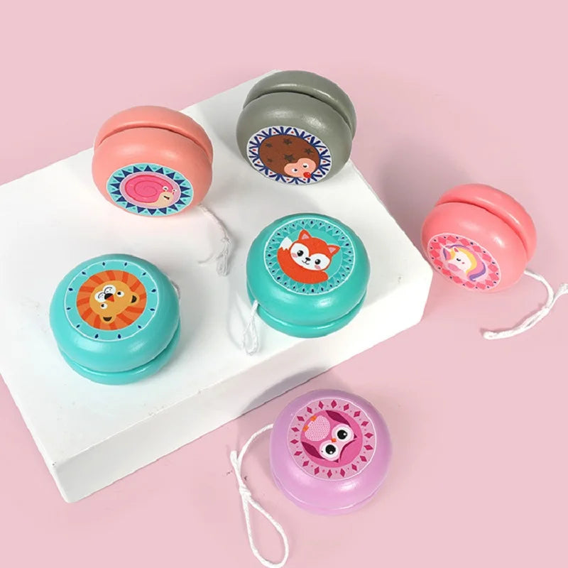 🐞 Yoyo Coccinella Legno - Gioco Divertente per Bambini! 🌈