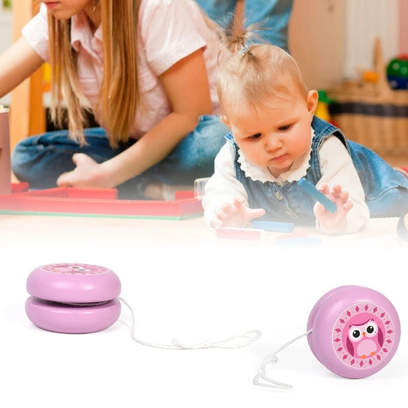 🐞 Yoyo Coccinella Legno - Gioco Divertente per Bambini! 🌈