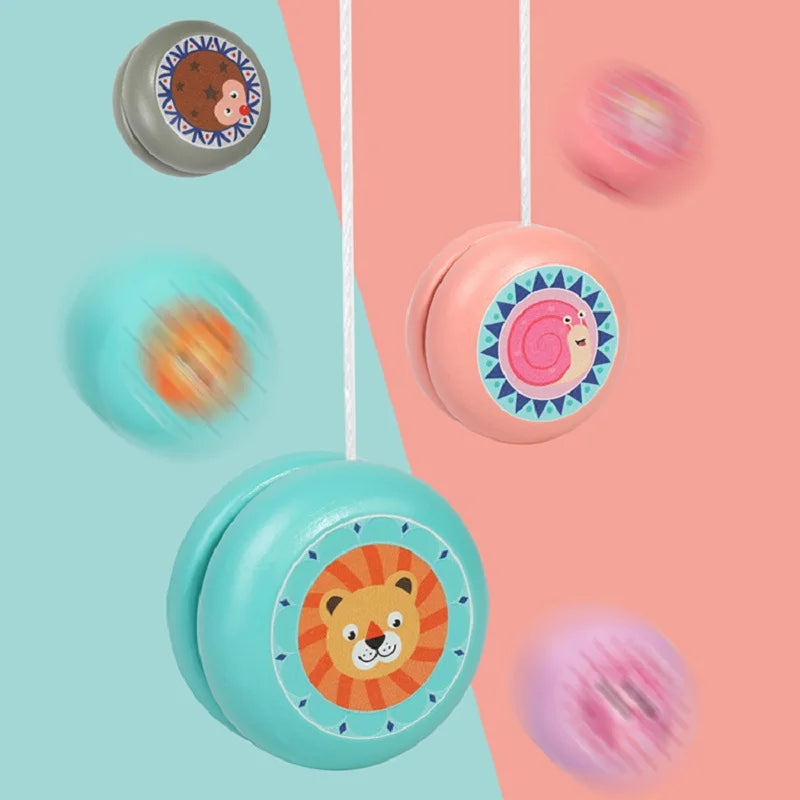 🐞 Yoyo Coccinella Legno - Gioco Divertente per Bambini! 🌈