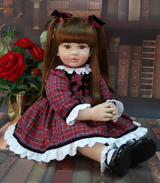 β¨ Bambola Reborn Principessa 60cm - Realismo Straordinario in Vinile Siliconico