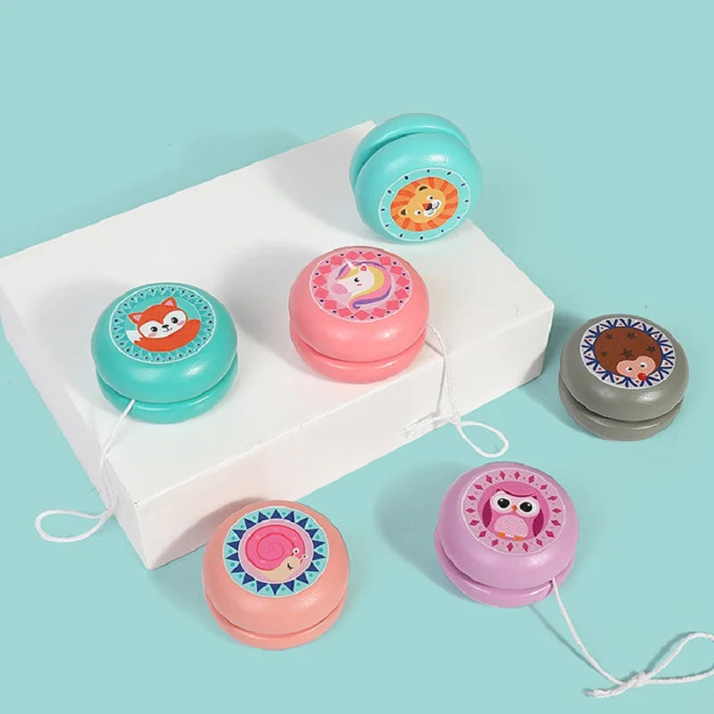 🐞 Yoyo Coccinella Legno - Gioco Divertente per Bambini! 🌈