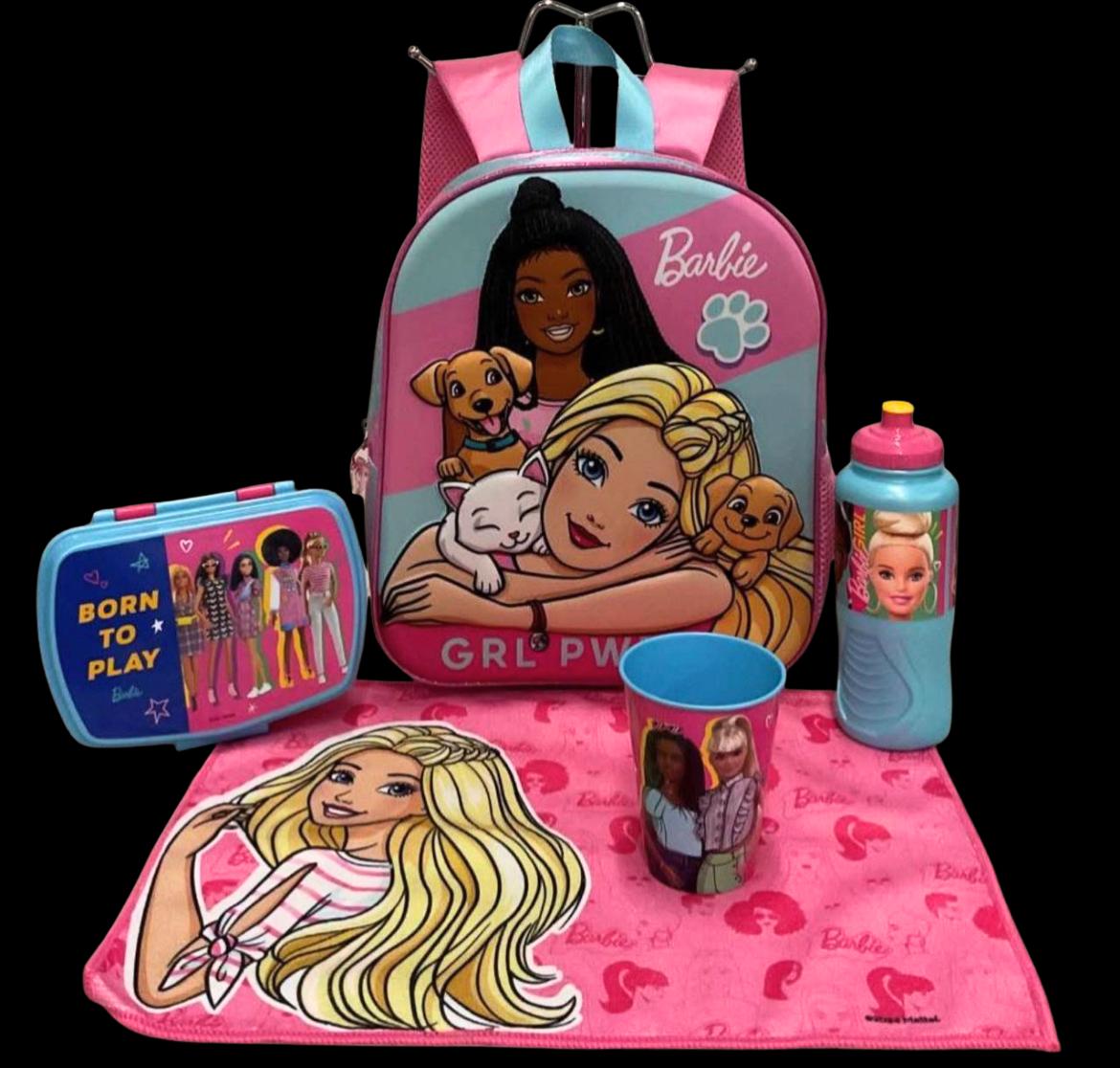 SET SCUOLA ZAINO 3D + ACCESSORI BAMBINO BAMBINA RITORNO A SCUOLA