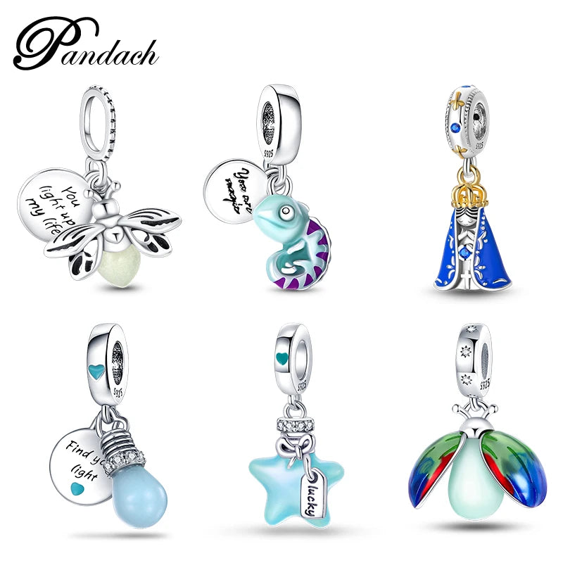 ✨ Ciondoli Argento 925 - Lucciole, Stelle e Camaleonti Luminescenti, per Bracciali Pandora Style
Magia e luce in ogni dettaglio! Perfectti per creare gioielli unici. 🎇📿