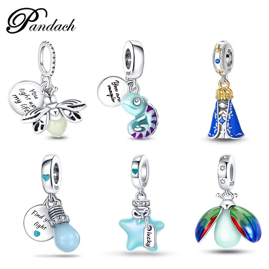 ✨ Ciondoli Argento 925 - Lucciole, Stelle e Camaleonti Luminescenti, per Bracciali Pandora Style
Magia e luce in ogni dettaglio! Perfectti per creare gioielli unici. 🎇📿