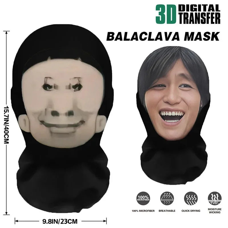 π Maschera 3D Stretch Mesh - Full Face Cosplay, Hip Hop, Role Play per Uomini e Donne!
Design futuristico e traspirante. Perfetta per feste, sport e moda streetwear! π₯