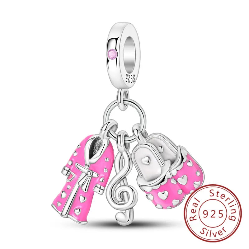 ๐ Ciondoli Argento 925 - Fiocco, Bottiglietta Profumo Rosa, Charm Femminili per Bracciali Fai-Da-Te
Dolci e raffinati, perfetti per creare gioielli unici. Regalo ideale per donne e ragazze! ๐๐ฟ