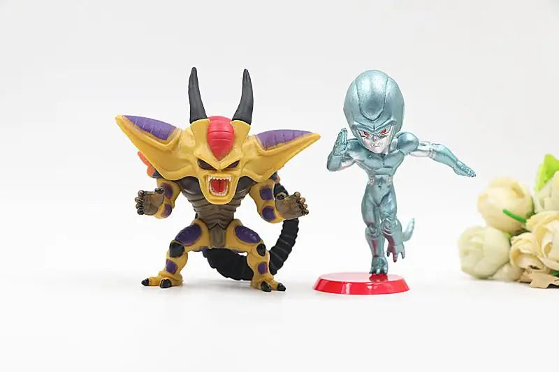 DRAGON BALL MINI SET | Scimmia Vegeta Gigante + 9 Personaggi | Collezione Completa