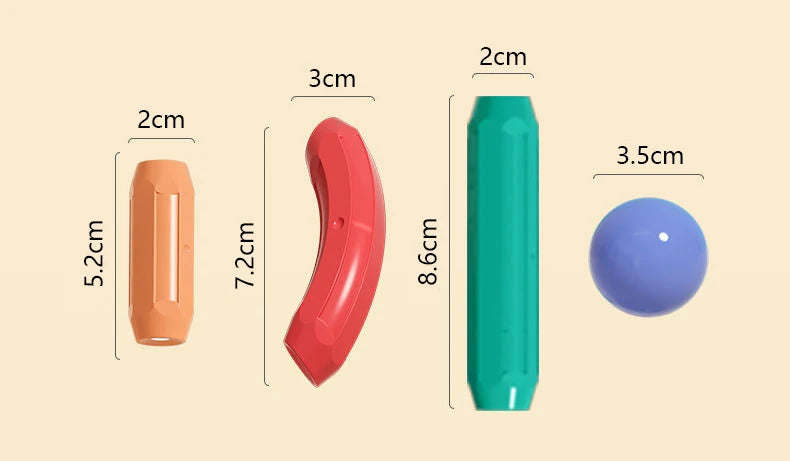 Set 100+ Blocchi Magnetici Bambini, Giocattoli Educativi, Regalo Creativo 3+
