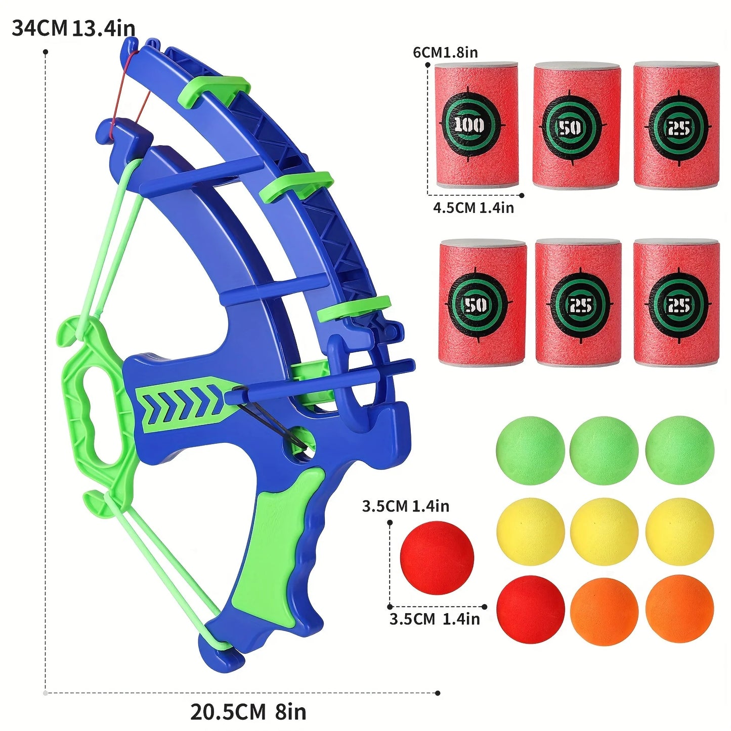 Soft Bullet Toy Set - Sicuro & Divertente per Bambini! 🏆 Gioco Educativo con Proiettili Morbidi
