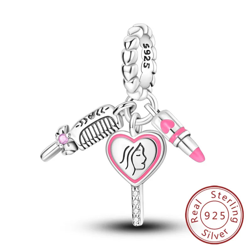 ๐ Ciondoli Argento 925 - Fiocco, Bottiglietta Profumo Rosa, Charm Femminili per Bracciali Fai-Da-Te
Dolci e raffinati, perfetti per creare gioielli unici. Regalo ideale per donne e ragazze! ๐๐ฟ