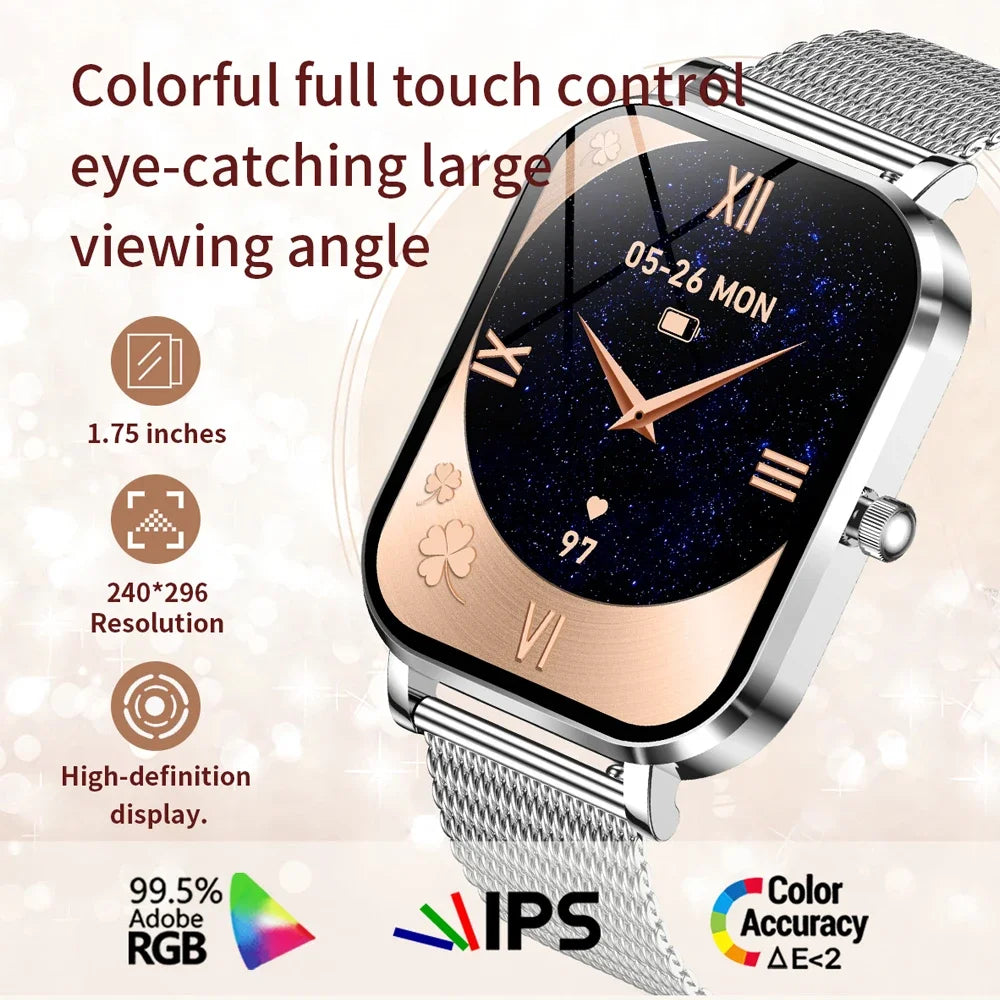 ⌚ Smartwatch Xiaomi Donna 2025 - AMOLED HD, Chiamate BT, Monitoraggio Cuore/Sangue, Sport
Elegante e tecnologico! Perfectto per fitness e stile quotidiano. 💃📱