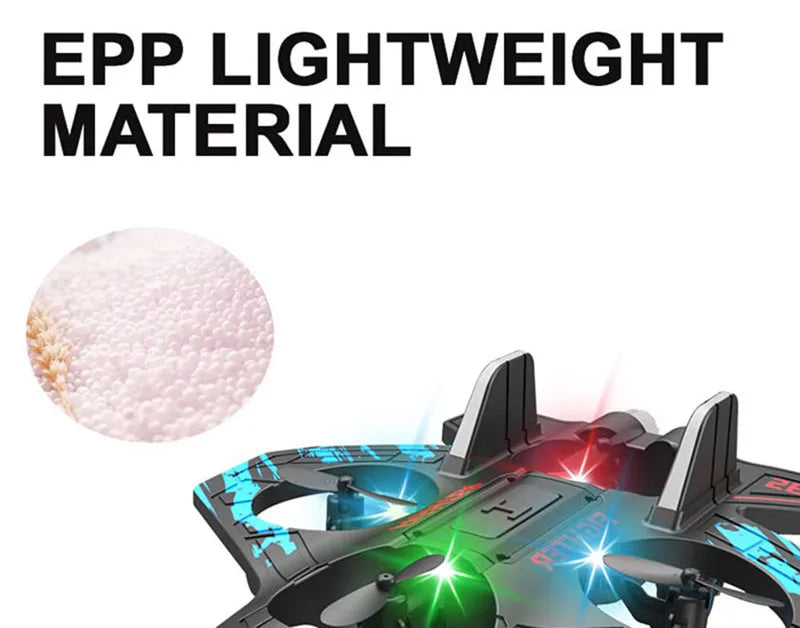 ✈️ Aliante RC 2.4G - Elicottero Acrobatico con Luci LED - Giocattolo Volante