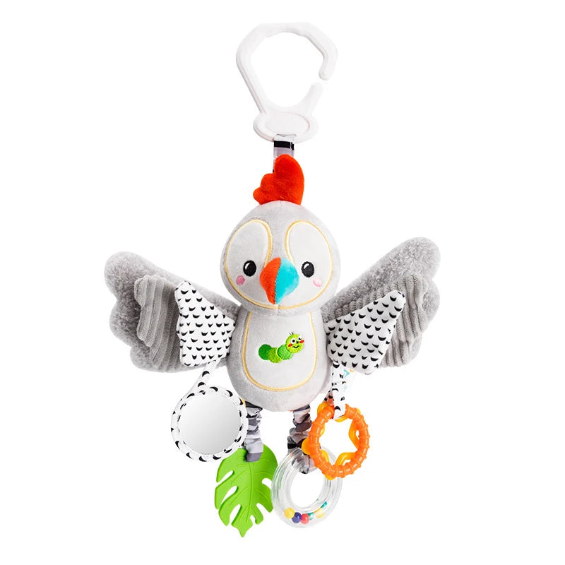 š° Sonagli Montessori in Peluche - Giocattoli Educativi per Neonati