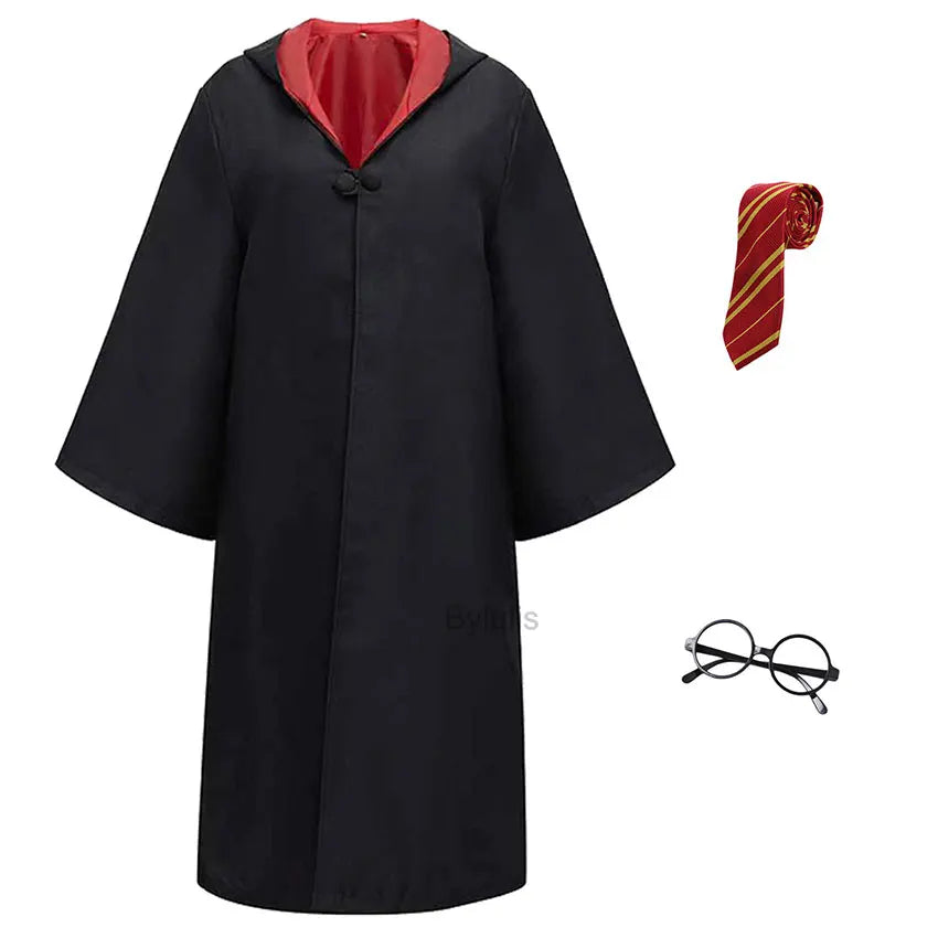 π§ββοΈ Costume da Mago per Donne e Ragazze - Mantello e Toga Stile Scuola di Magia, Per Halloween e Cosplay!