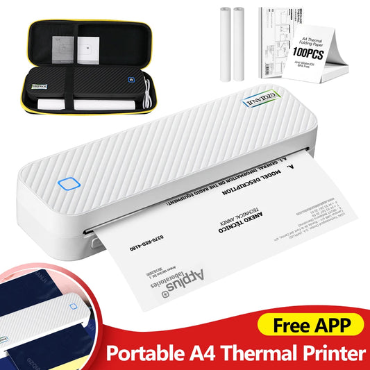 ๐จ๏ธ Stampante Termica A4 Portatile - Bluetooth, Carta a Rullo, per Foto/PDF/Ufficio/Casa
Stampa ovunque senza inchiostro! Ideale per viaggi, scuola e smart working. โ๏ธ๐