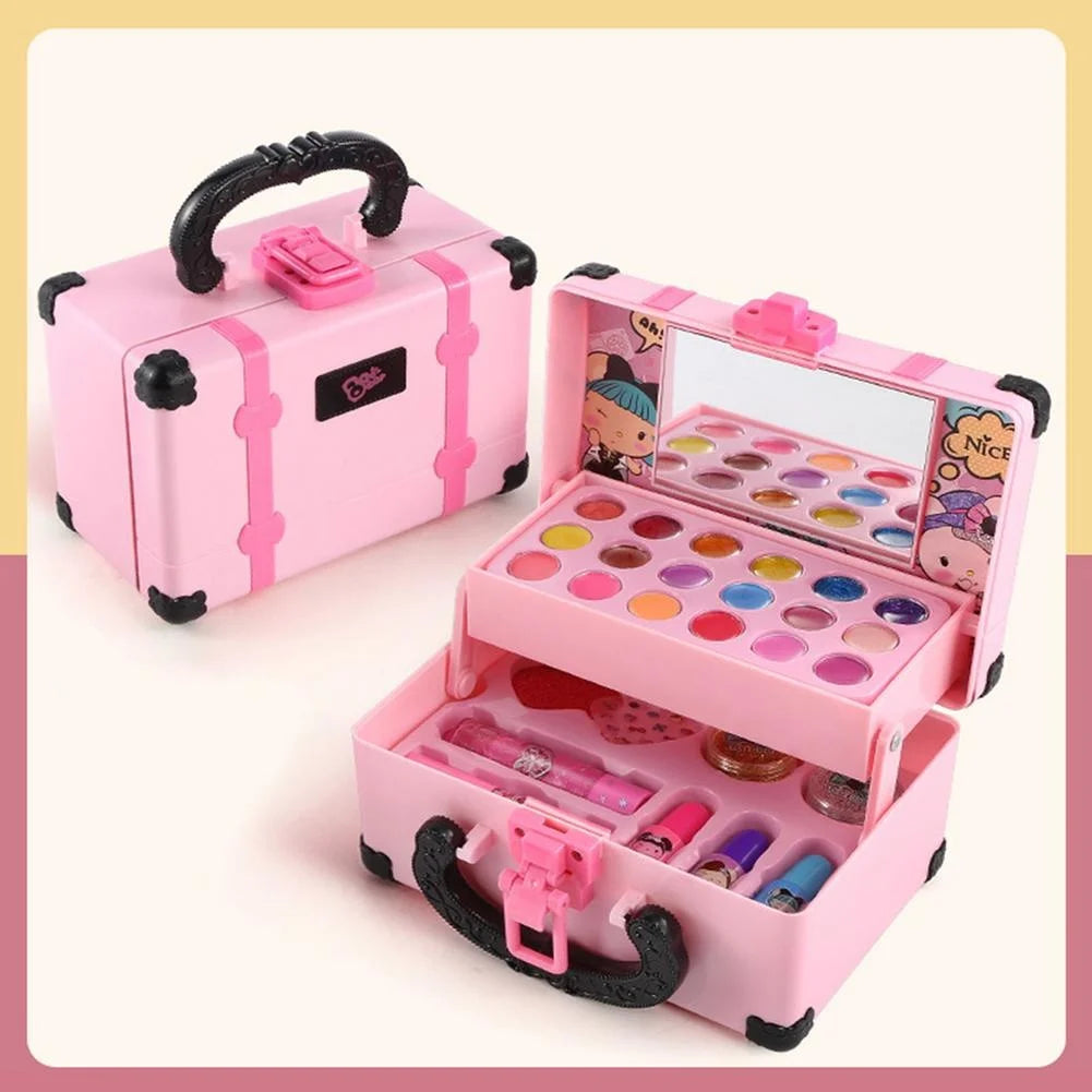 💄 Kit Trucchi Bambine - Gioco di Ruolo Principessa con Valigetta