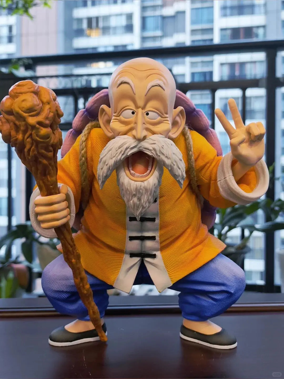🔥【DRAGON BALL】MASTER ROSHI SU TARTARUGA - Statua Resina Premium "Infanzia Infinita" | Edizione Limitata