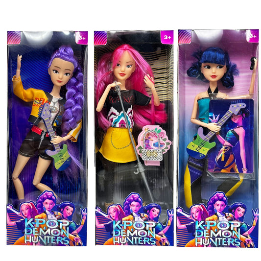 🎀 Bambola Demon Hunters Anime - Collezione Witch Hunter, Design Ad Alto Impatto, Regalo Perfetto!
Stupende bambole decorative per veri fan! Dettagli unici e colori vivaci. 🧙♀️💖