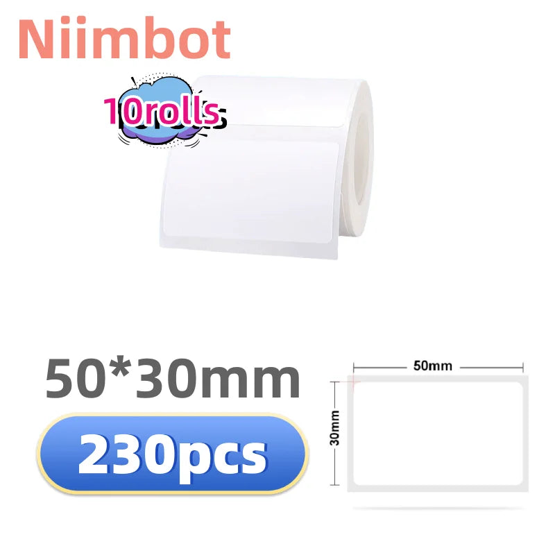 Stampante Termica Portatile Wireless | Batteria 1500mAh, Larghezza Etichette 20-50mm, App Multi-Lingua | Organizzazione Fai-da-Te