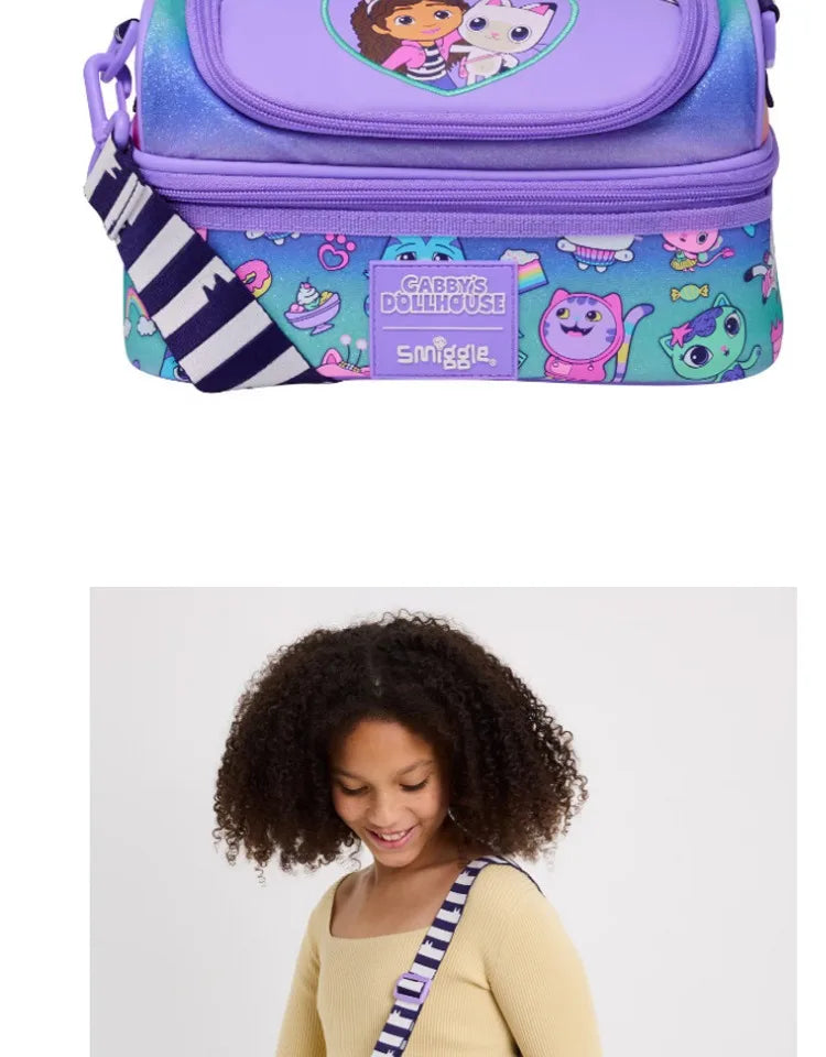 Set Zaino Scuola Astuccio Zaino Portapranzo e Borraccia