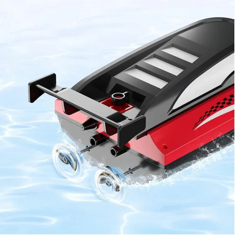 Barca RC 2.4Ghz Ad Alta VelocitĂ  - Giocattolo per Bambini Piscina/Lago