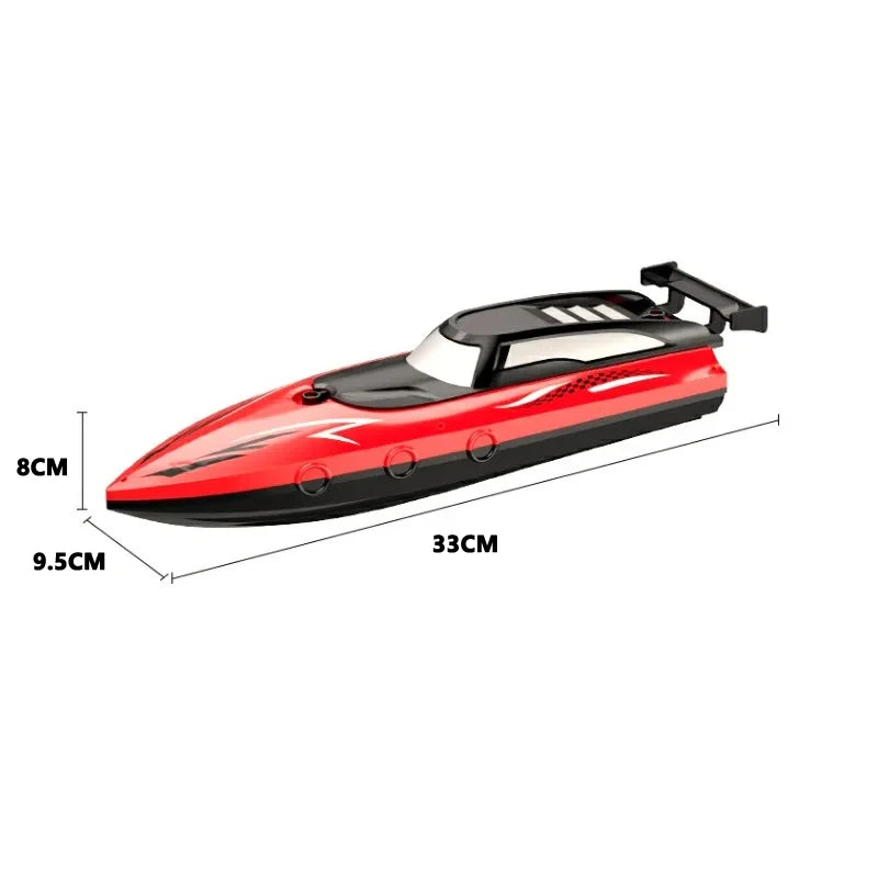 Barca RC 2.4Ghz Ad Alta VelocitĂ  - Giocattolo per Bambini Piscina/Lago