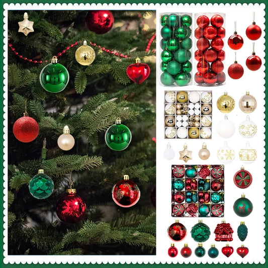๐ Palline di Natale Appendiabili - Decorazioni per Albero, Festive e Regali per Feste di Natale!
Colori brillanti e design festoso per un albero incantevole. Perfette per celebrare il Natale! ๐โจ