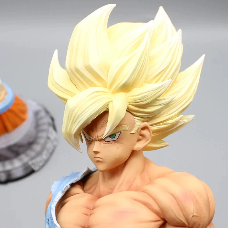 ⚡ GOKU SSJ NAMEK 44CM - Il Super Saiyan più Potente in PVC Gigante